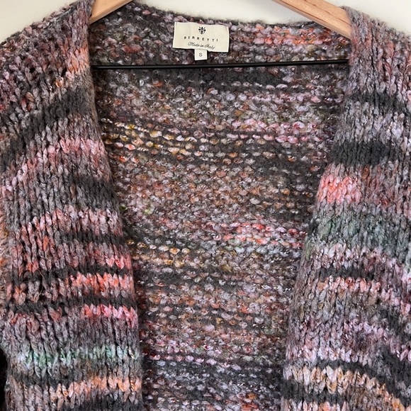 NWOT Barretti spacedye sweater/ cardigan size small - Picture 3 of 6